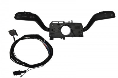 Tempomat GRA Einbausatz mit Leitung für VW T5 7H ohne Multifunktionsanzeige MFA