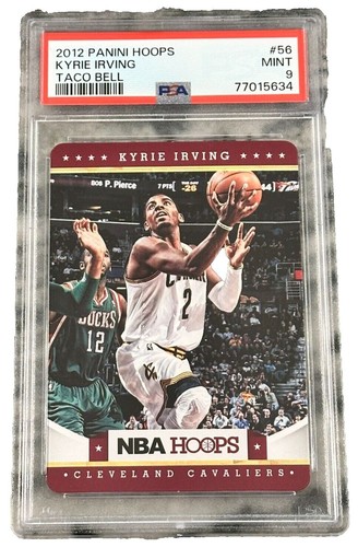 2012 Marquee Swirlorama #161 Kyrie Irving ROOKIE PSA 9 RC LOW POP 