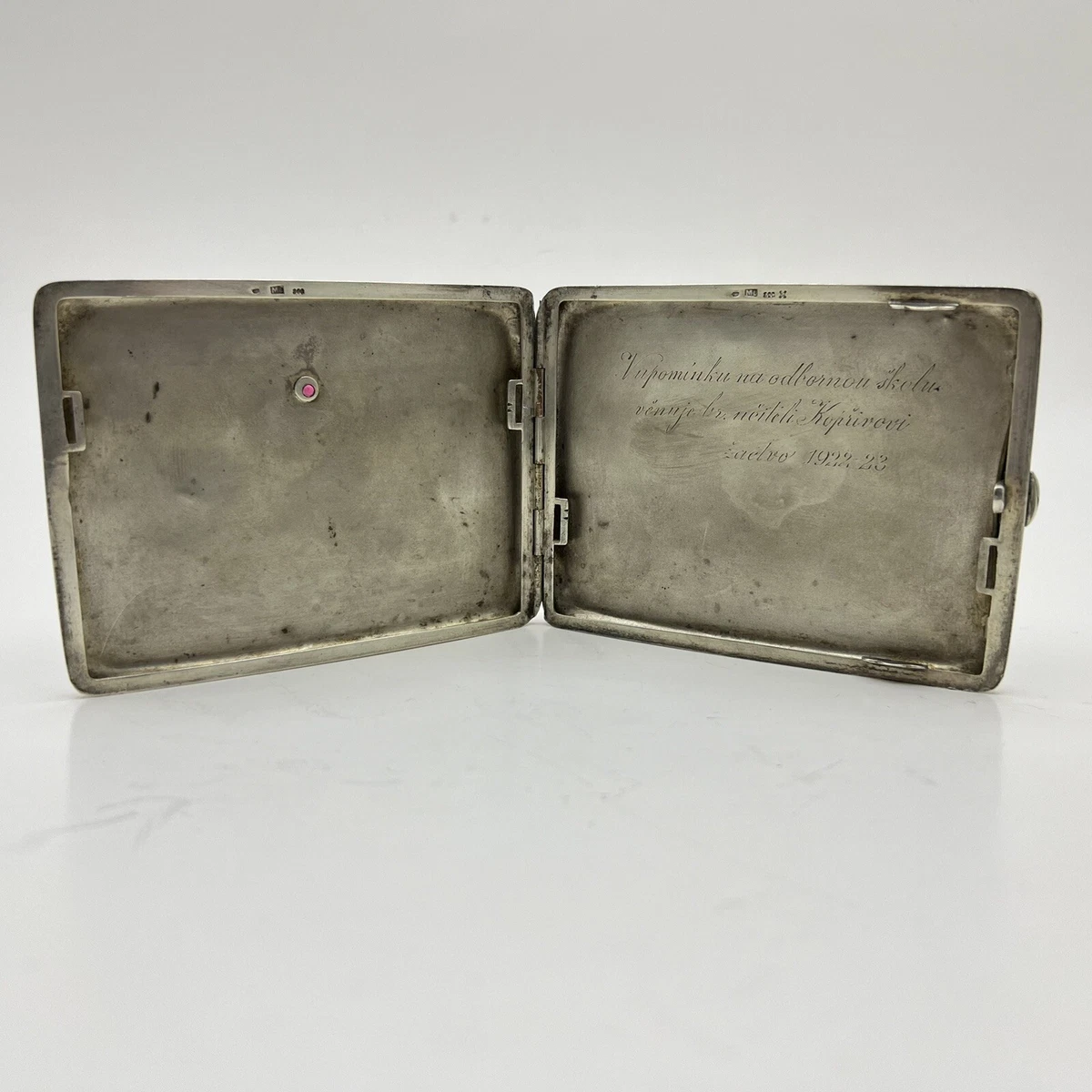ebay silver cigarette case Cigarette Case Silver Antiques for sale