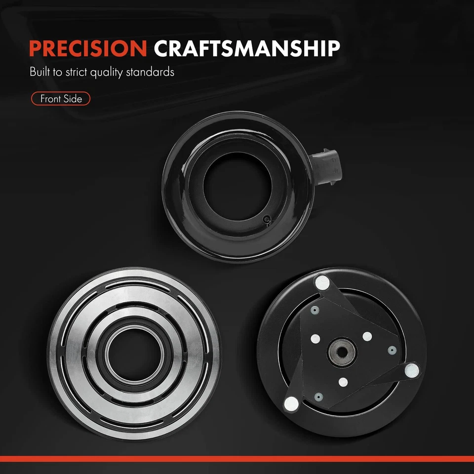 Kit de embrague compresor de aire acondicionado para Chevrolet Malibu 2006 Impala 2006-2011 Pontiac Foto 4 de 4