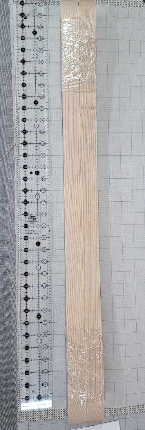 Ash Rocker Runner Set 331/2L 13/8"W Pair Steam Bent Rocking Chair