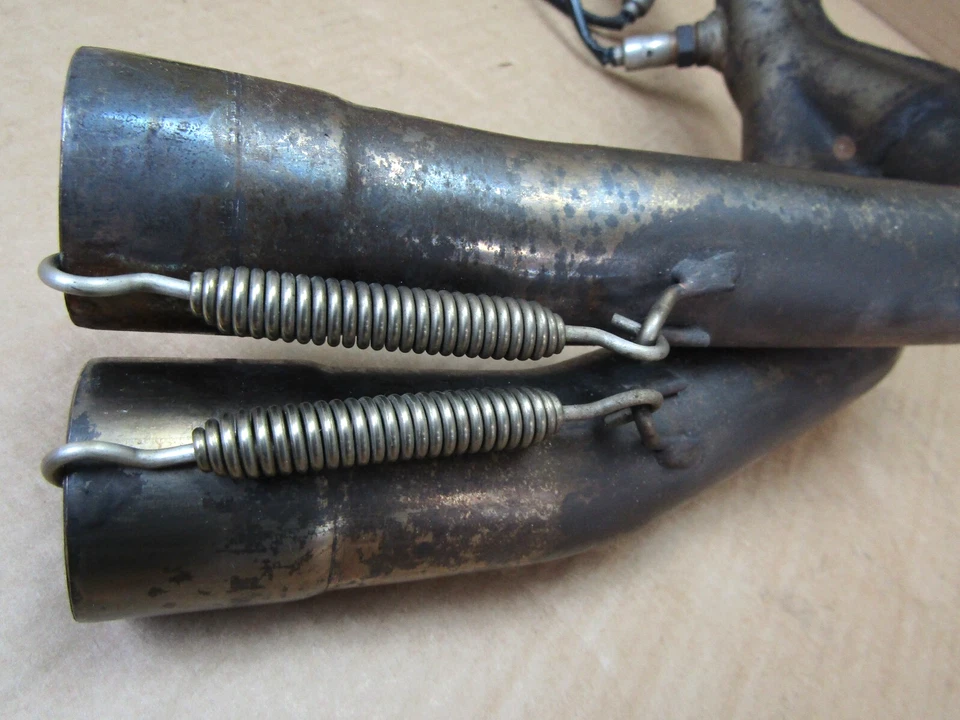 Aprilia Tuono V4 1100 RR 2020 colector de escape cabezal bajantes (10151) Foto 4 de 4