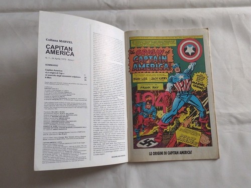 Capitan America N°1 Ristampa Anastatica Ottime Condizioni - Bild 4 von 6