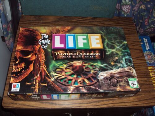 Board Game Life Pirates of The Caribbean Milton Bradley Hasbro at World's  End for sale online