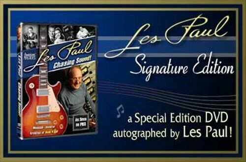 Les Paul - Chasing Sound (SIGNATURE EDITION DVD)  Only from the Filmmaker! - Picture 1 of 3