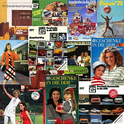 Katalog aus der DDR von KONSUM - GENEX - CENTRUM Werbung Reklame Geschenke VEB