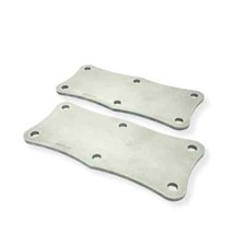 Gm Ls Engine Mount Plate Pair - 6 Bolt Chevy Ls Swap Motor Plates - Steel