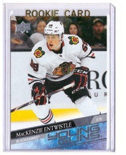 MacKenzie Entwistle 2020-21 Upper Deck Sr.2 Young Guns Rookie Card #471