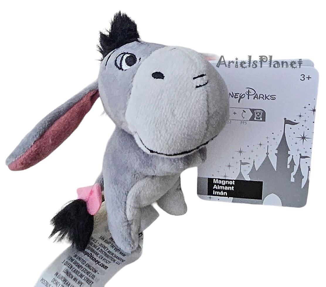 Disney Parks Winnie the Pooh Magnet Plush Toy Eeyore