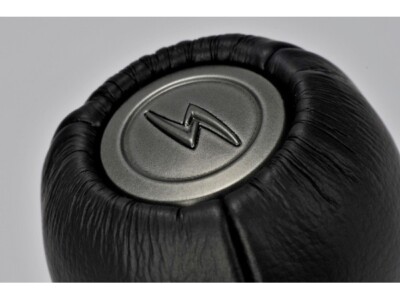 Genuine NISSAN SILVIA S15 Shift Knob 6-Speed Black Leather 32865