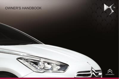 Citroen DS5 / DS 5 HYBRID - Bedienungsanleitung Handbuch - A4 / A5 Größe - Neuer Druck