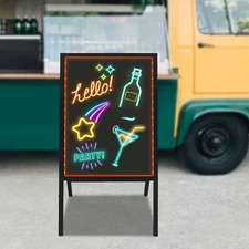 LED Message Writing Board Menu Board for Bar Restaurant with Remote Control