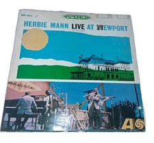Herbie Mann Live At Newport 1963 LP Atlantic Records SD 1413 Stereo VG Herbie Mann Live At Newport 1963 LP Atlantic Records SD 1413 Stereo VG