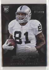 2013 Panini Black Rookie 66/399 Mychal Rivera #169 1b6