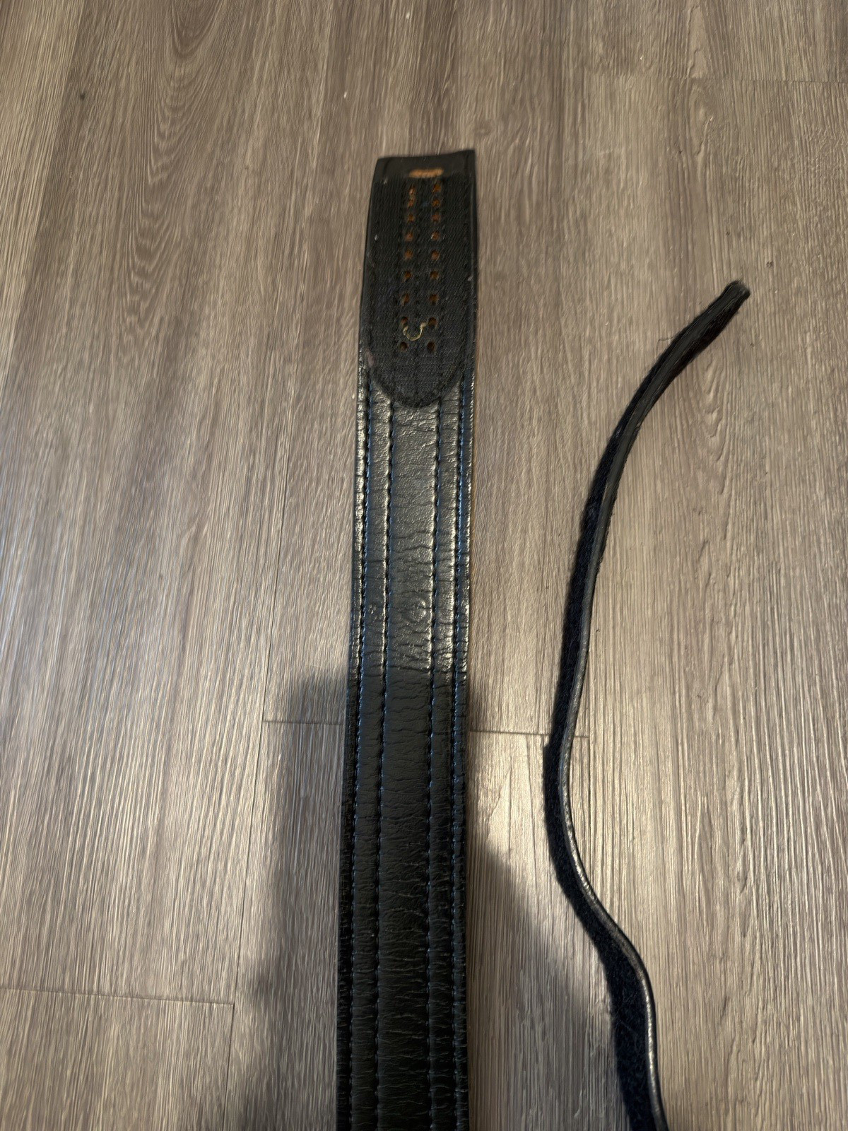 Safariland 94 Black Buckleless Duty Belt Size 32 W/ DutyMan XS