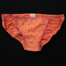   NEW Victoria's Secret VTG PINK Cotton Rare String Bikini Panty XS XSMALL  