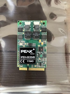 PEAK-System IPEH-003049 Mini-PCIe CAN Interface Modul 2x CAN 2.0A/B NEU
