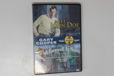 Meet John Doe/ a Farewell to Arms Gary Cooper DVD Double Feature