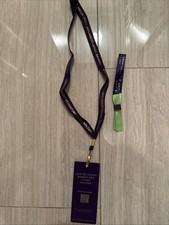 2025 Wimbledon Centre Court Debenture Holder Pass & Lanyard and Bracelet MINT