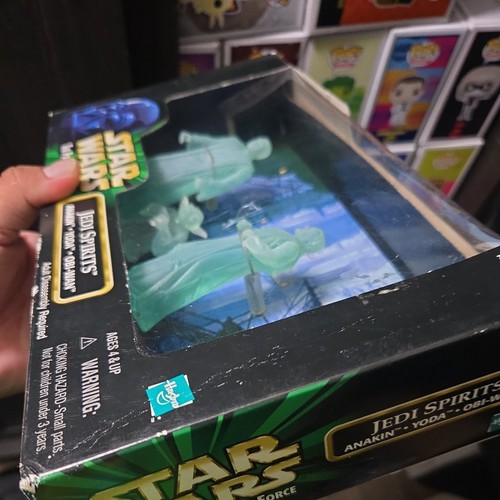 STAR WARS JEDI SPIRITS FIGURES YODA ANAKIN OBI-WAN THE POWER OF THE FORCE 1998 - Picture 5 of 5