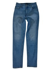 Ann Taylor Blue Medium Wash High-Rise Skinny Leg Denim Jeans Women's Size 0