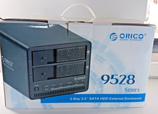 ORICO 9528 Series 2 Bay 3.5" SATA HDD External Enclosure Aluminum USB3.0 Black