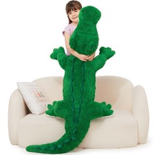Giant Alligator Stuffed Animal, 67inch Huge Alligator Plush Toy, Large Stuffe...