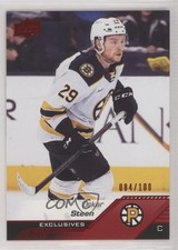 2022-23 Upper Deck AHL Exclusives 84/100 Oskar Steen #56 9yx