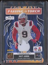 Tedy Bruschi / Matt Judon 2023 Donruss Passing the Torch Jersey Relics Prime /49