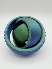 3D Printed Gyro Spinner Sensory Fidget Stress Reliever Anxiety Toy Kids Adults