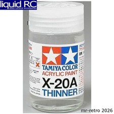 Tamiya USA TAM81030 Acrylic/Poly Thinner X20a 46ml