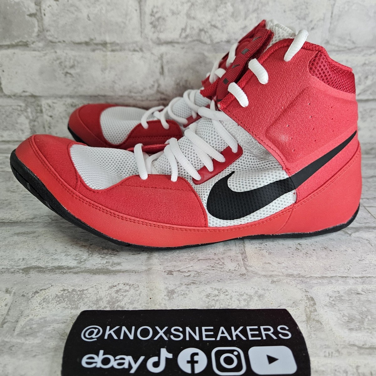 Nike Fury Red White Chicago Jordan 1 Boxing Shoes AO2416-601