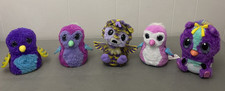 Hatched Hatchimals Great Condition Tested Lot Of 5 Mixed Types - Sound Lights Up