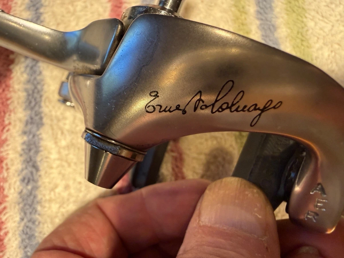 Cale-pieds Vintage Colnago – Cuir – Avec étriers Et Sangles – Vélo Course Eroica