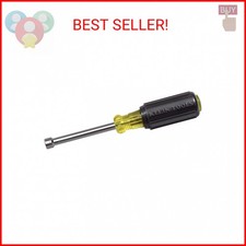 Klein Tools 630-7MM 7 mm Cushion-Grip Nut Driver with 3-Inch Shaft, Made in USA