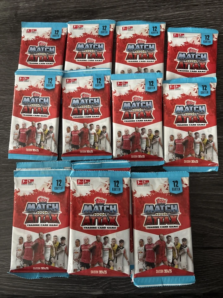 Topps Match Attax Bundesliga 24/25 Trading Card Game 36 Booster + 1 Gratis - Bild 2 von 3