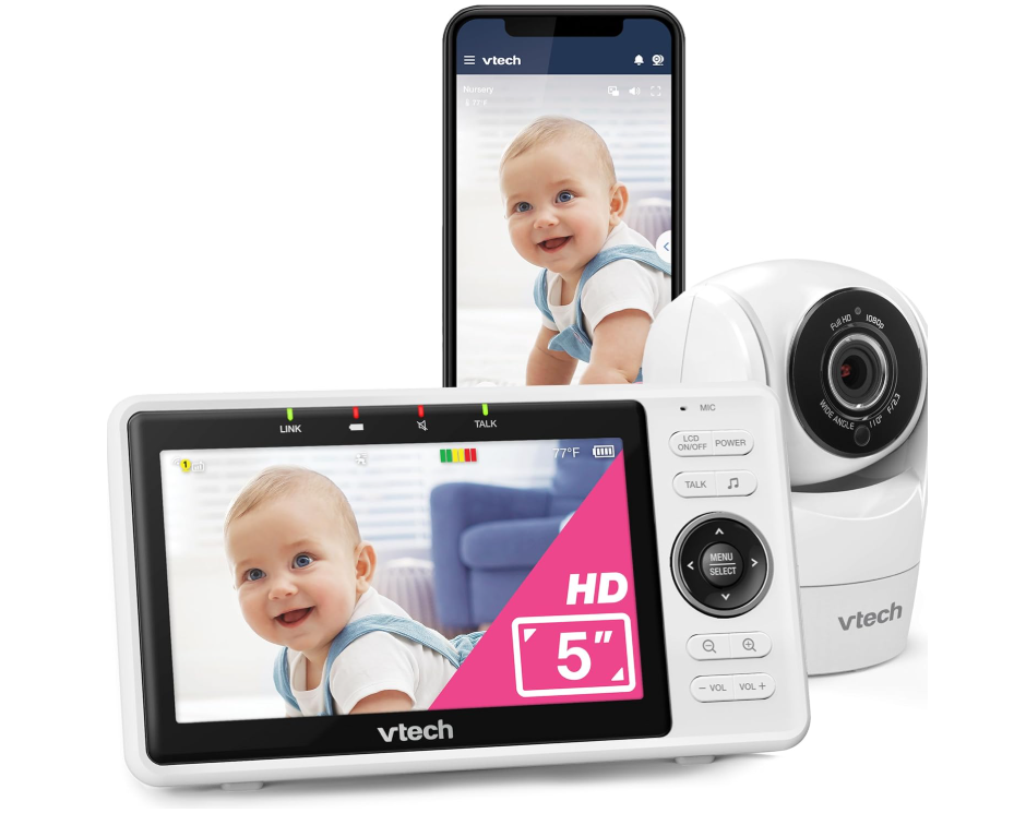 Vtech Baby Best Budget Friendly Baby Monitor VTech VM901 Inch