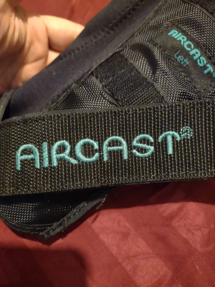 Suporte de tornozelo esquerdo Air Cast grande - Imagem 3 de 4