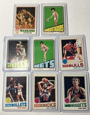 1972 & 1977 Topps Basketball Cards