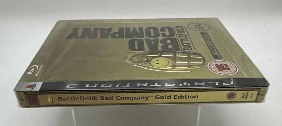 PS3 Battlefield: Bad Company - Gold Edition Steelbook, New And Factory Sealed - Image 4 of 4