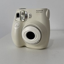 Fujifilm Instax Mini 7S Instant Film Camera White Tested Good Condtion
