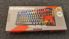 SteelSeries Apex Pro TKL Gen 3 Gaming Keyboard Wired-Black, Brand New