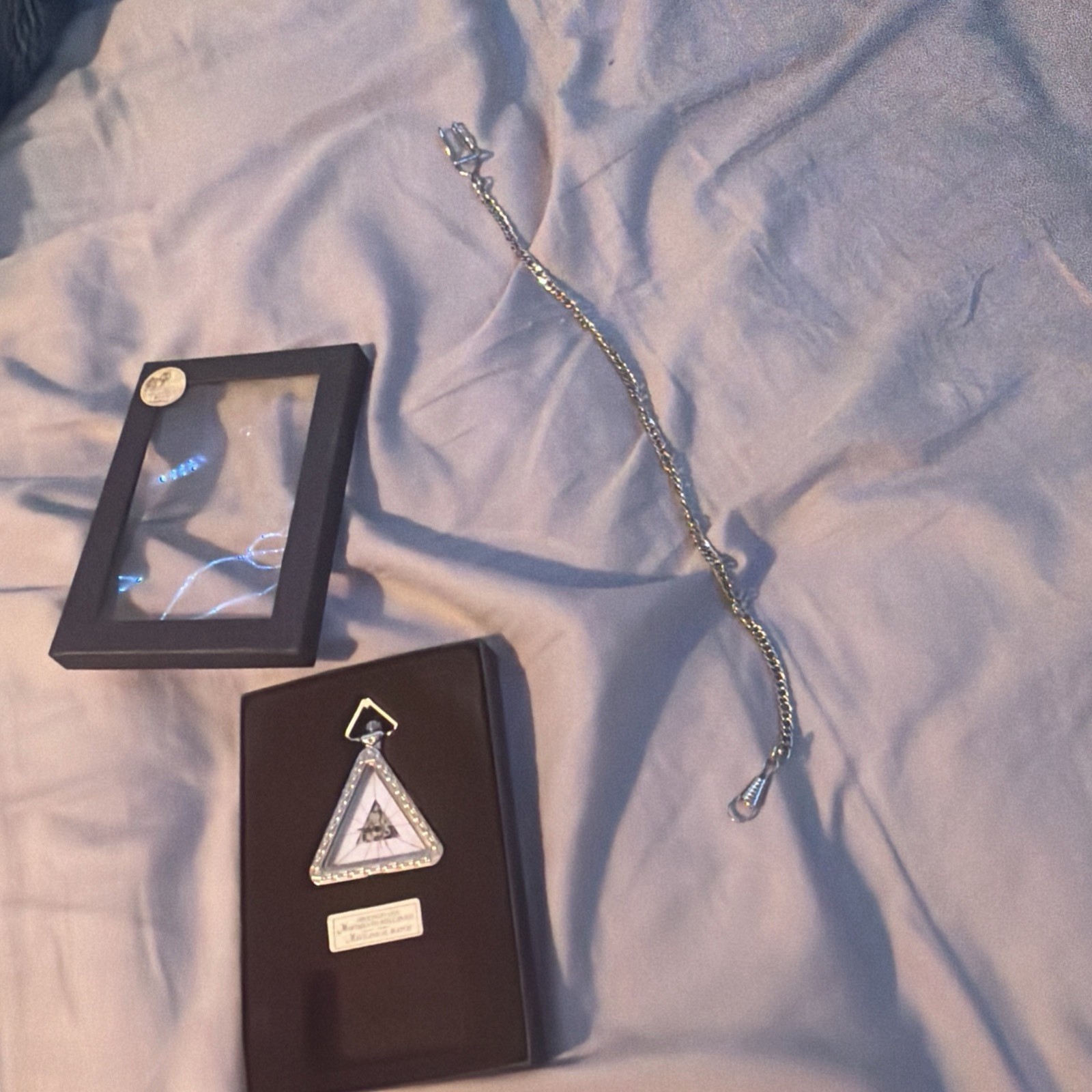 triangular Masonic pocket watch Great Quality Wit… - image 4