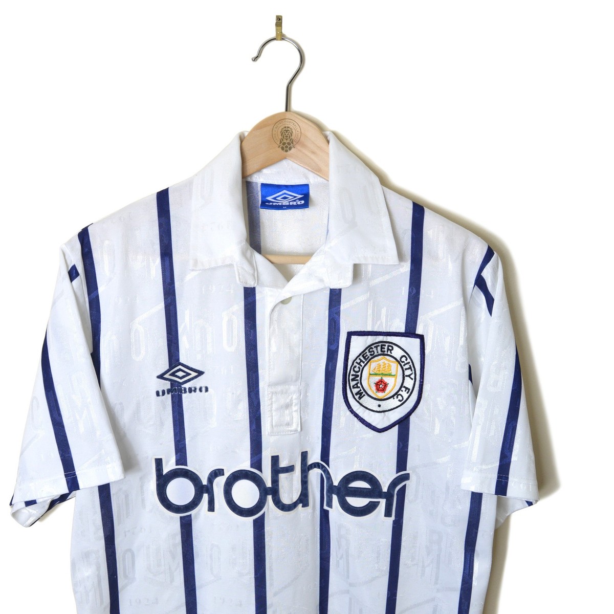 Manchester City Third Football Shirt Jersey 1993/1994/1995 Oasis