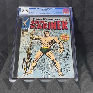 Prince Namor the Sub Mariner #1 CGC 7.5
