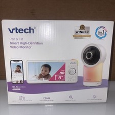 VTech RM5766HD Smart HD Video Baby Monitor Pan Tilt Wi-Fi Infrared Temp Audio