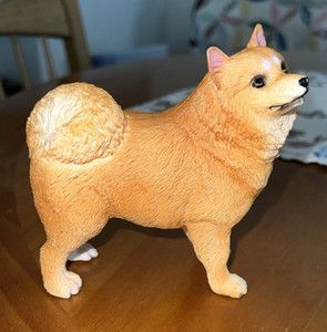 Shiba Inu  Hard PlasticResin Realistic Dog “5 Tall