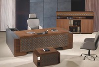 Komplette BüRomöBel EckbüRotisch BüRo BüRotisch Set 3Tlg Holz Braun