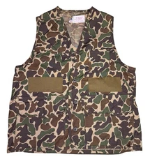 Vintage SafTback Bird Pheasant Hunting Vest Men’s L Pockets Outdoors Nylon