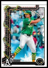 2025 Topps Holiday Nick Kurtz RC Athletics